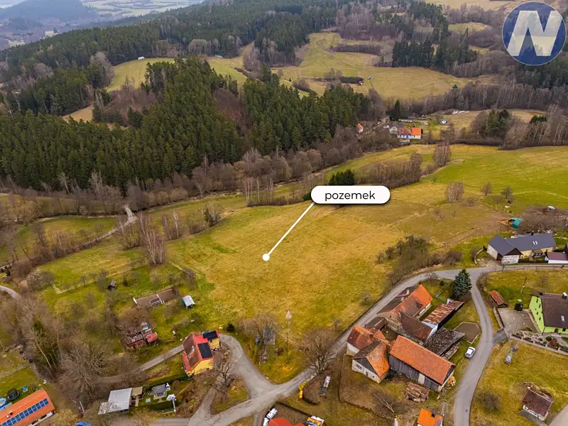 Prodej stavebního pozemku 9772 m², Bošice – náhled fotky 2