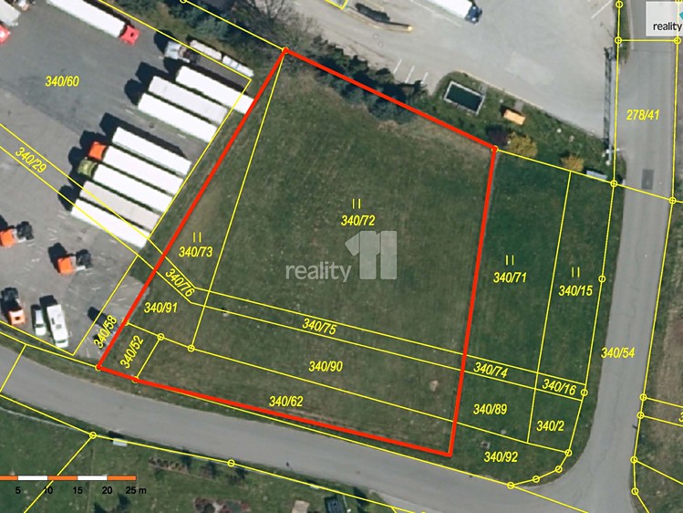 Prodej pozemku, 2 833 m² (1 z 17)
