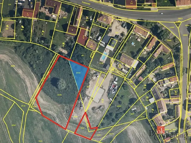 Prodej stavebního pozemku 4536 m², Staňkovice – náhled fotky 3