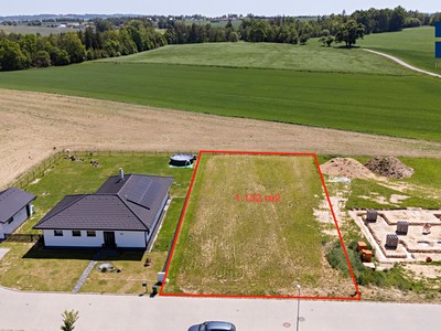 Prodej  stavebního pozemku 1 132 m²