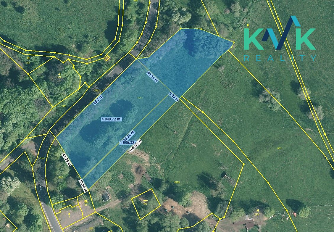 Prodej stavebního pozemku 7579 m² – fotografie 3