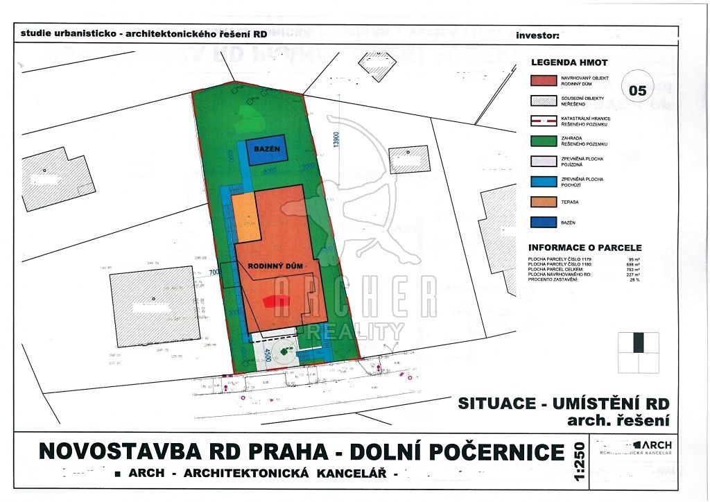Prodej stavebního pozemku 793 m² – fotografie 4