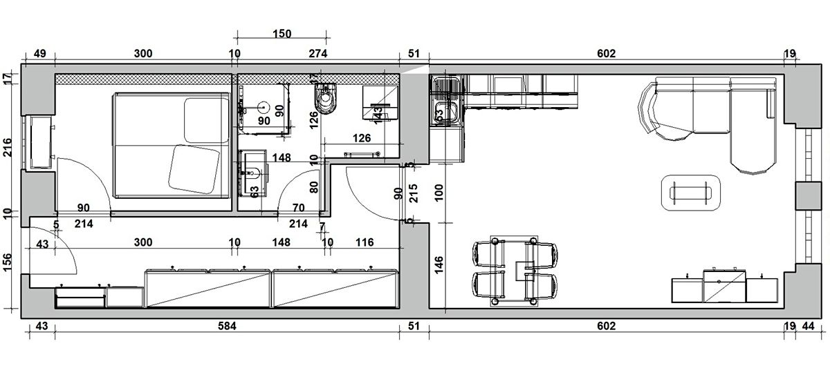 Prodej bytu 2+kk 41 m² – fotografie 5