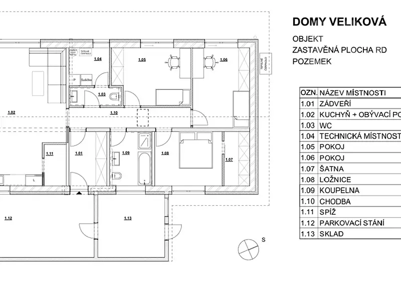 Prodej projektu na klíč 123 m², pozemek 773 m², Zlín – náhled fotky 2