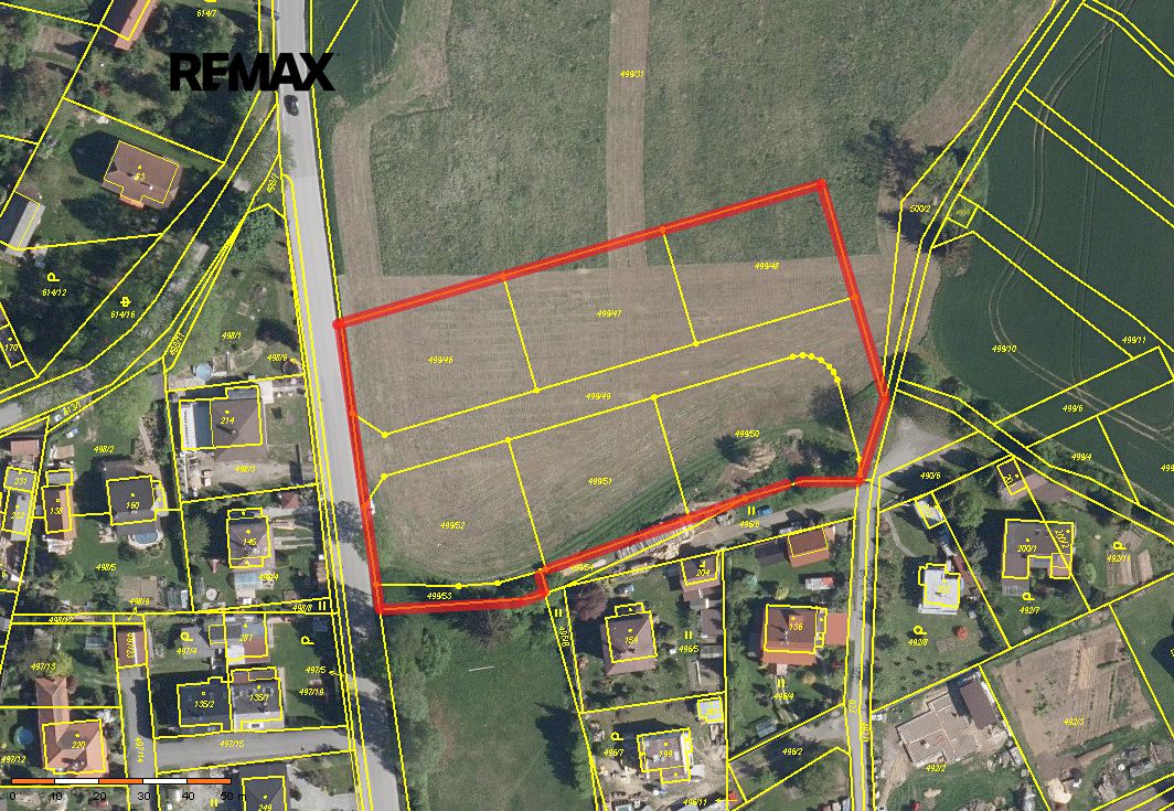 Prodej komerčního pozemku 7831 m², Humpolec – fotka 1 z 3
