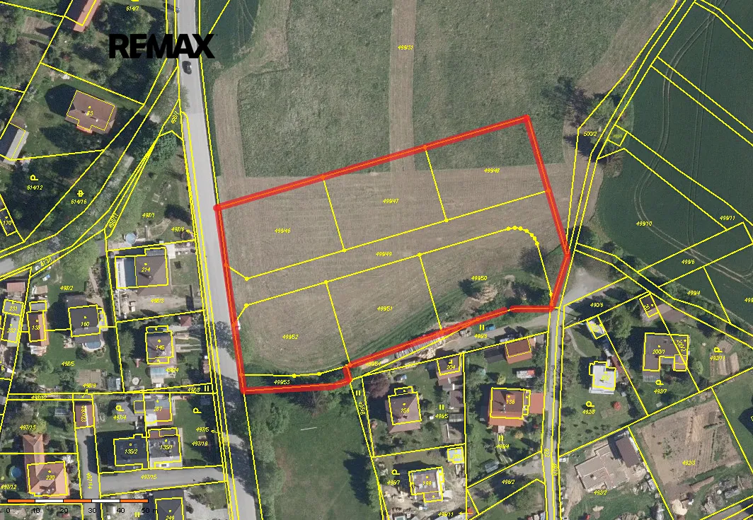 Prodej komerčního pozemku 7831 m²