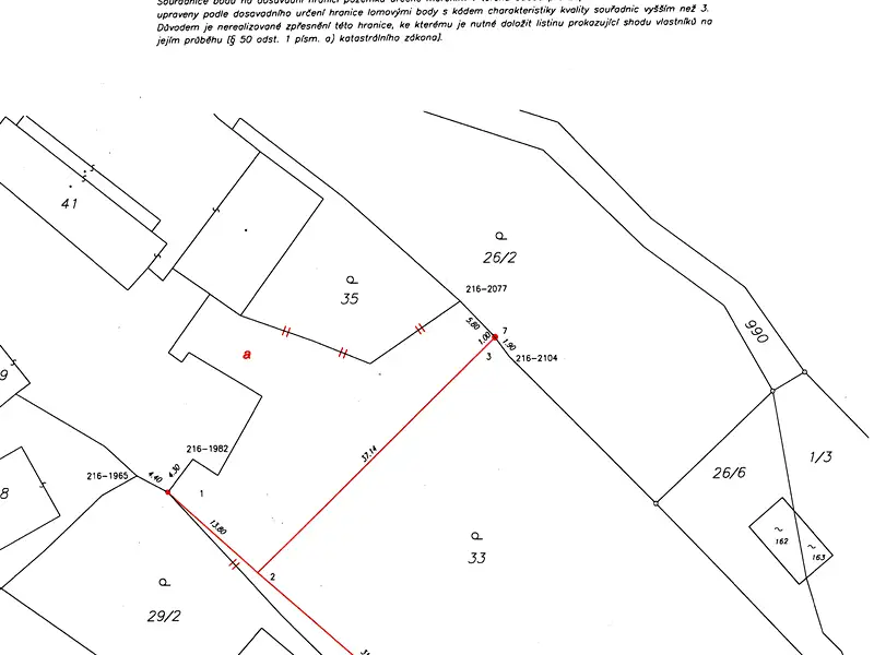 Prodej zahrady 1634 m², Trpísty – náhled fotky 2