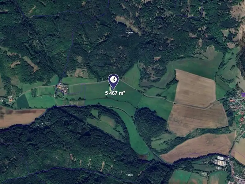 Prodej pole 5467 m², Vranová Lhota – náhled fotky 2