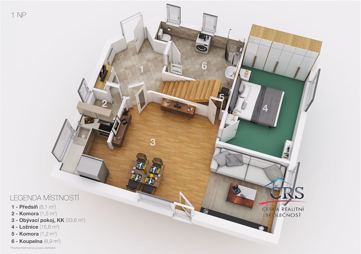 Prodej rodinného domu 105 m², pozemek 931 m² – fotografie 2