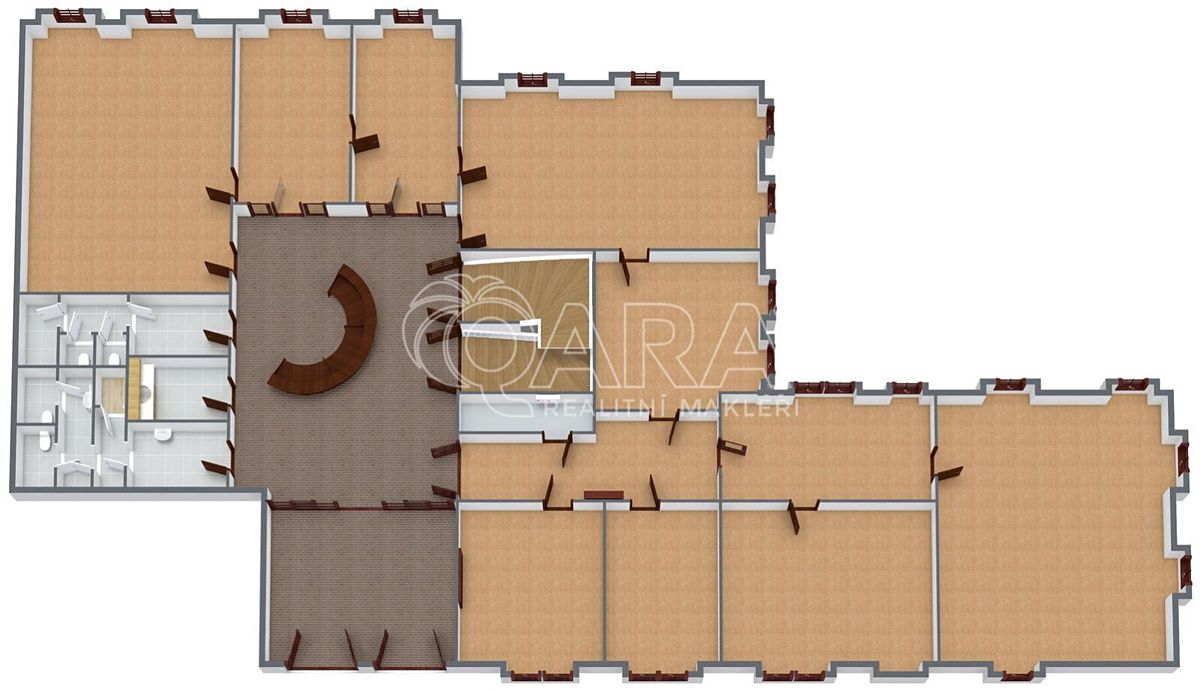 Pronájem kanceláře 371 m² – fotografie 2
