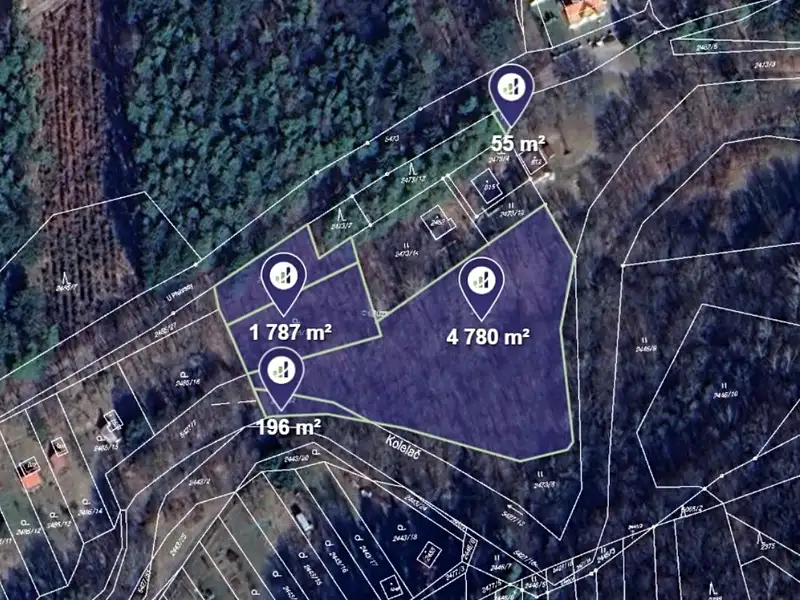 Prodej stavebního pozemku 6818 m², Bojkovice – náhled fotky 1