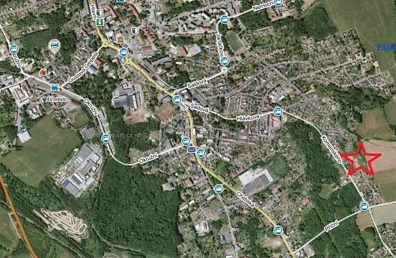 Prodej stavebního pozemku 2670 m², Aš – náhled fotky 3