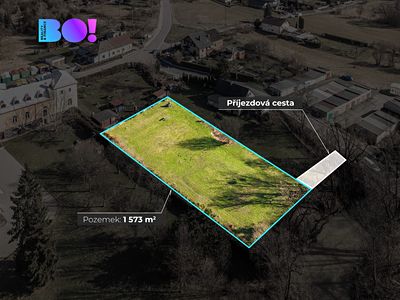 Prodej stavebního pozemku 1573 m²