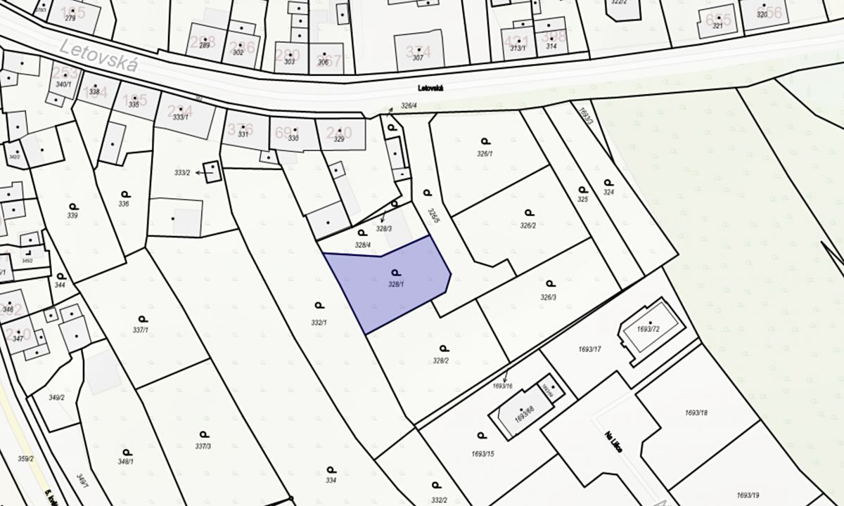 Prodej stavebního pozemku 625 m² – fotografie 3