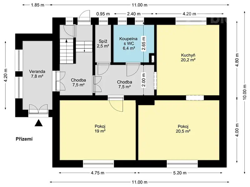 Prodej komerční nemovitosti 250 m², Sadská – náhled fotky 3