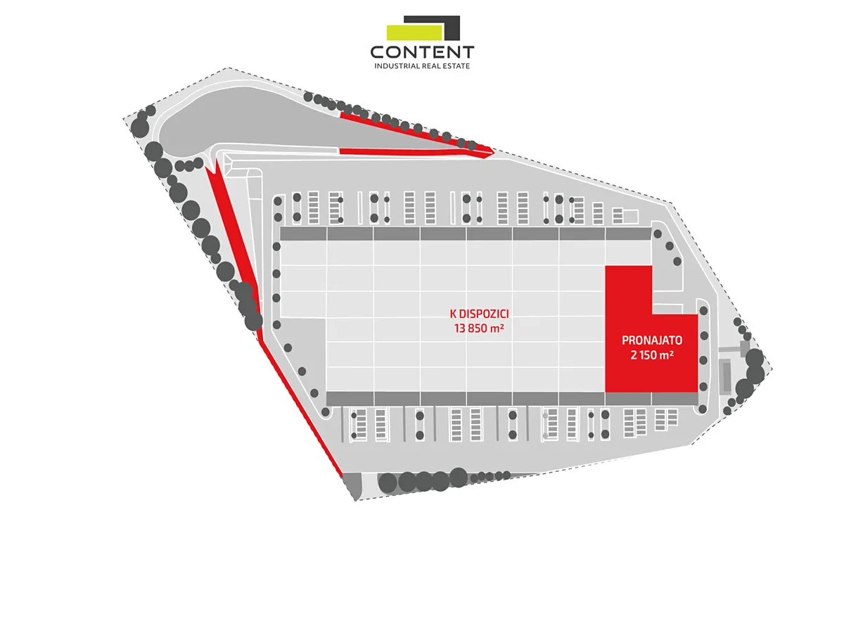 Pronájem skladového prostoru 5000 m² – další