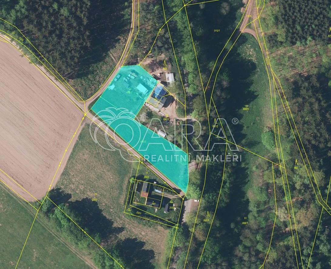 Prodej stavebního pozemku 3146 m² – fotografie 3