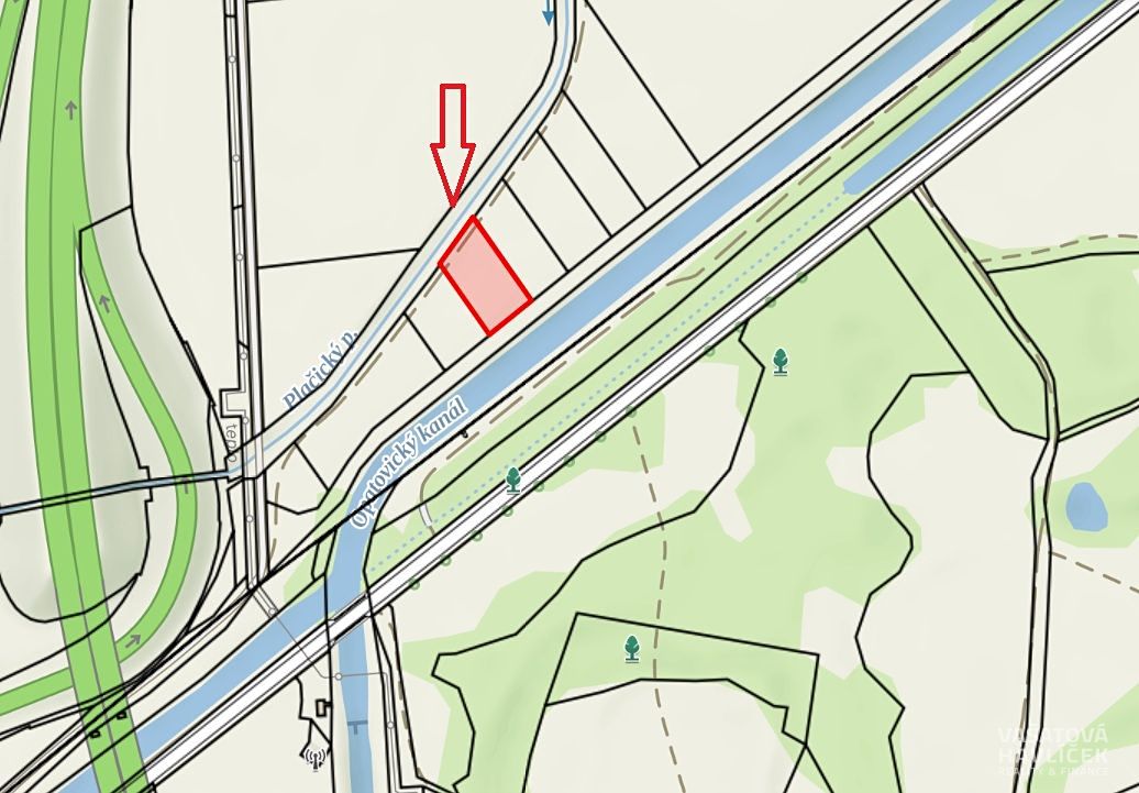 Prodej louky 1100 m² – fotografie 3