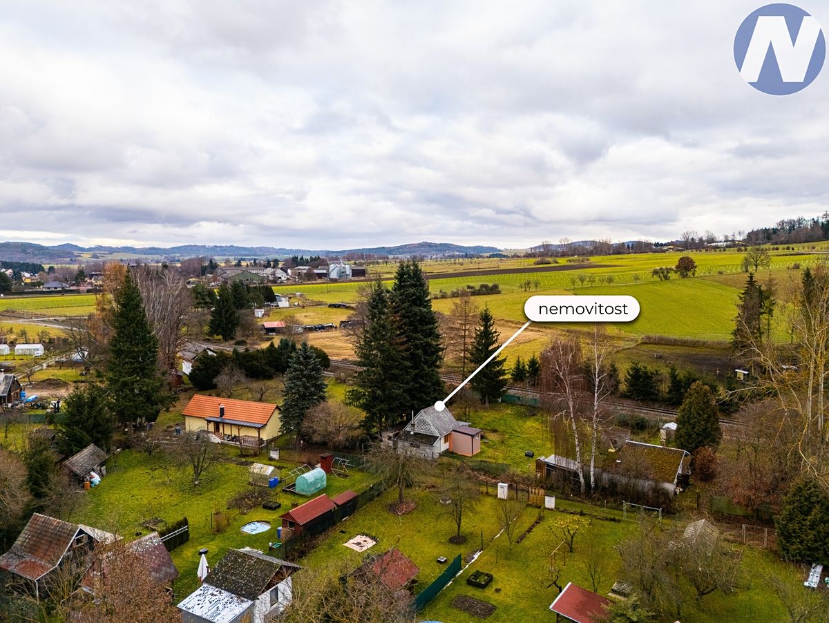 Prodej chaty 40 m², pozemek 800 m²