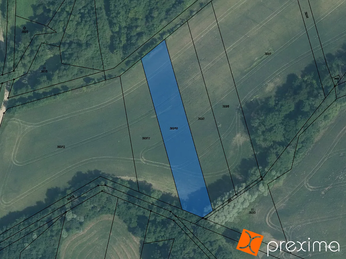 Prodej podílu 3/4 pole 1962 m²