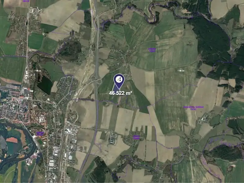 Prodej louky 46522 m², Zvěrotice – náhled fotky 2