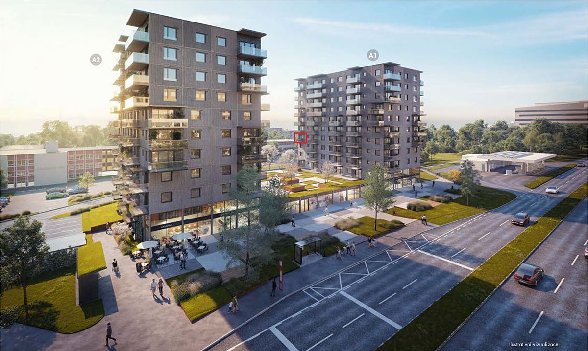 Prodej bytu 2+kk 55 m²