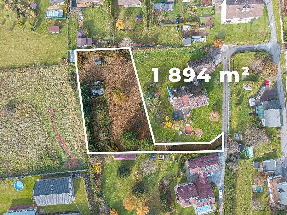 Prodej stavebního pozemku 1894 m²