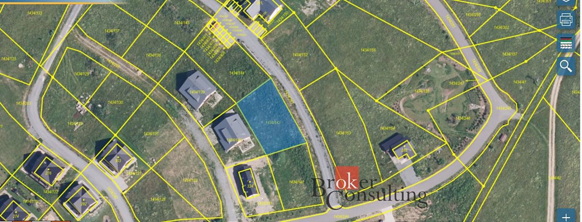 Prodej stavebního pozemku 774 m² – fotografie 3