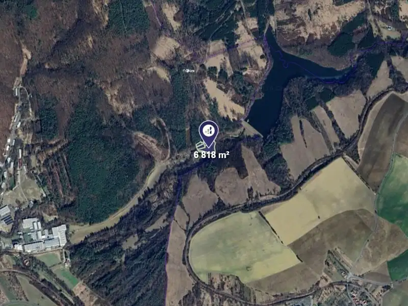 Prodej stavebního pozemku 6818 m², Bojkovice – náhled fotky 2