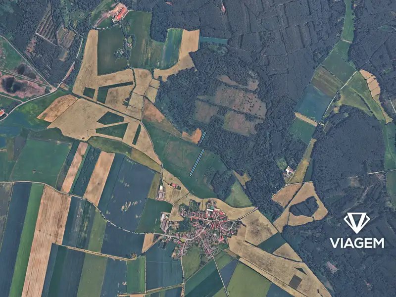 Prodej pole 5287 m², Borkovice – náhled fotky 3