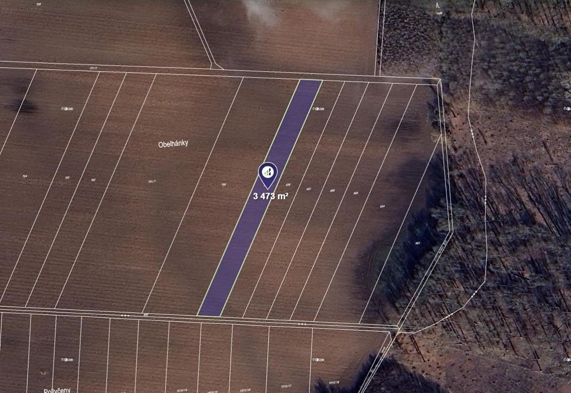 Prodej pole 3473 m²