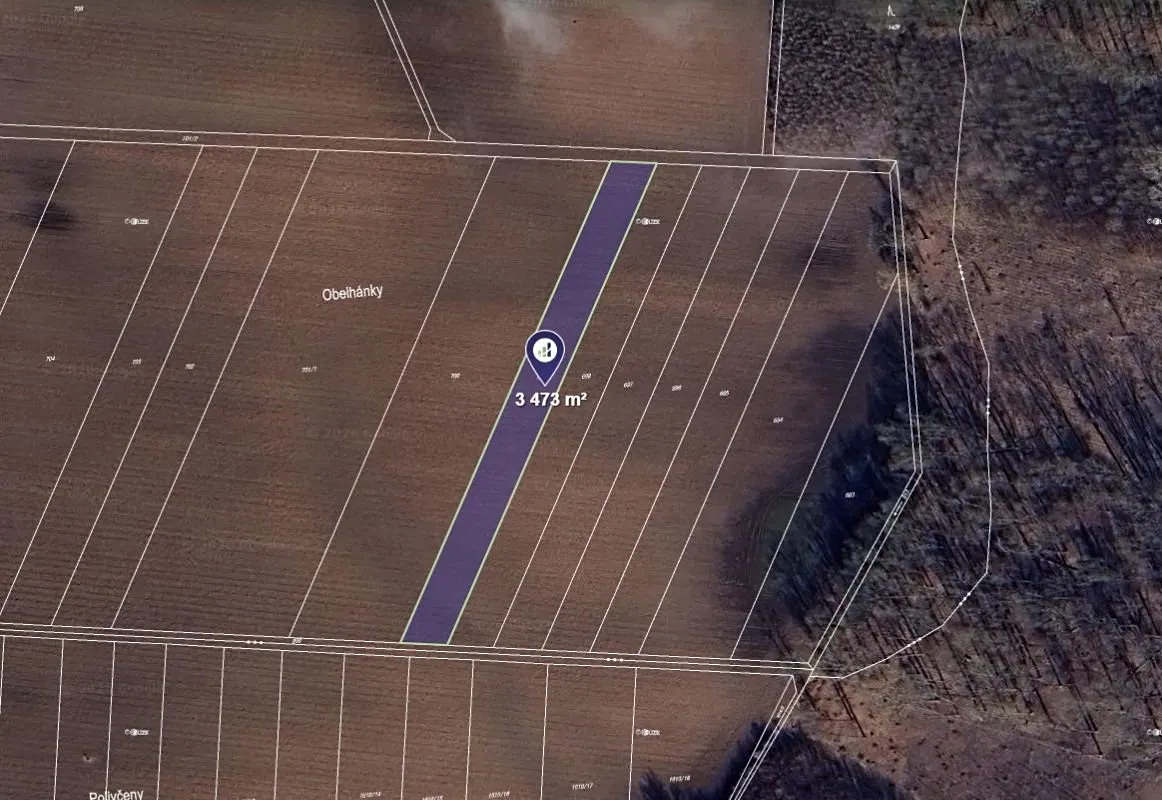 Prodej pole 3473 m²