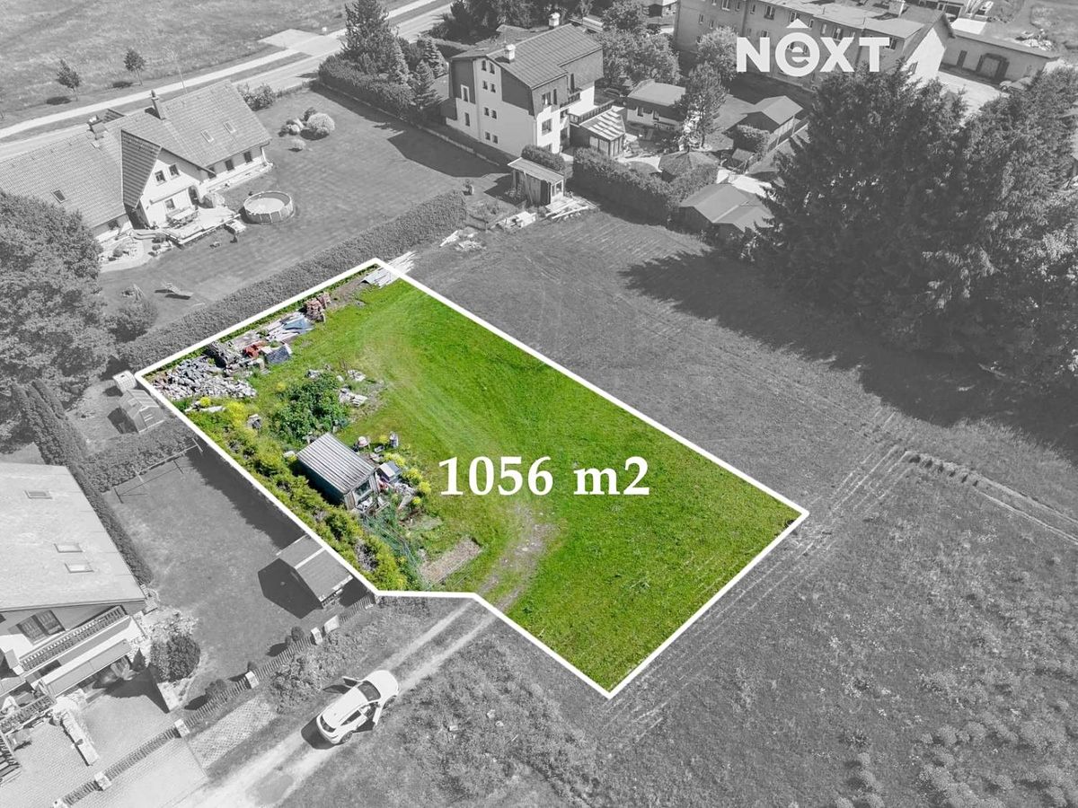 Prodej stavebního pozemku 1056 m²