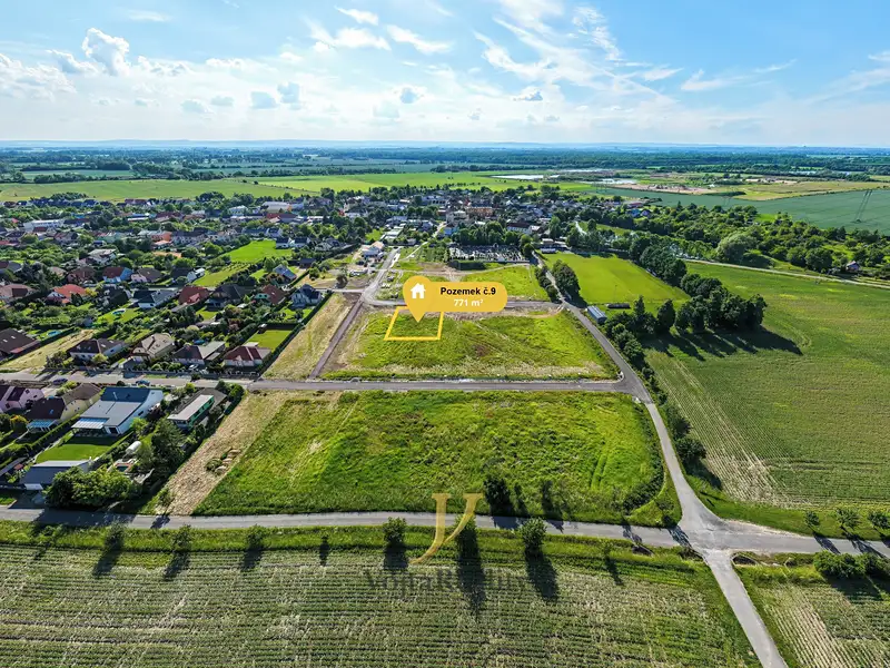 Prodej stavebního pozemku 771 m², Majetín – náhled fotky 1