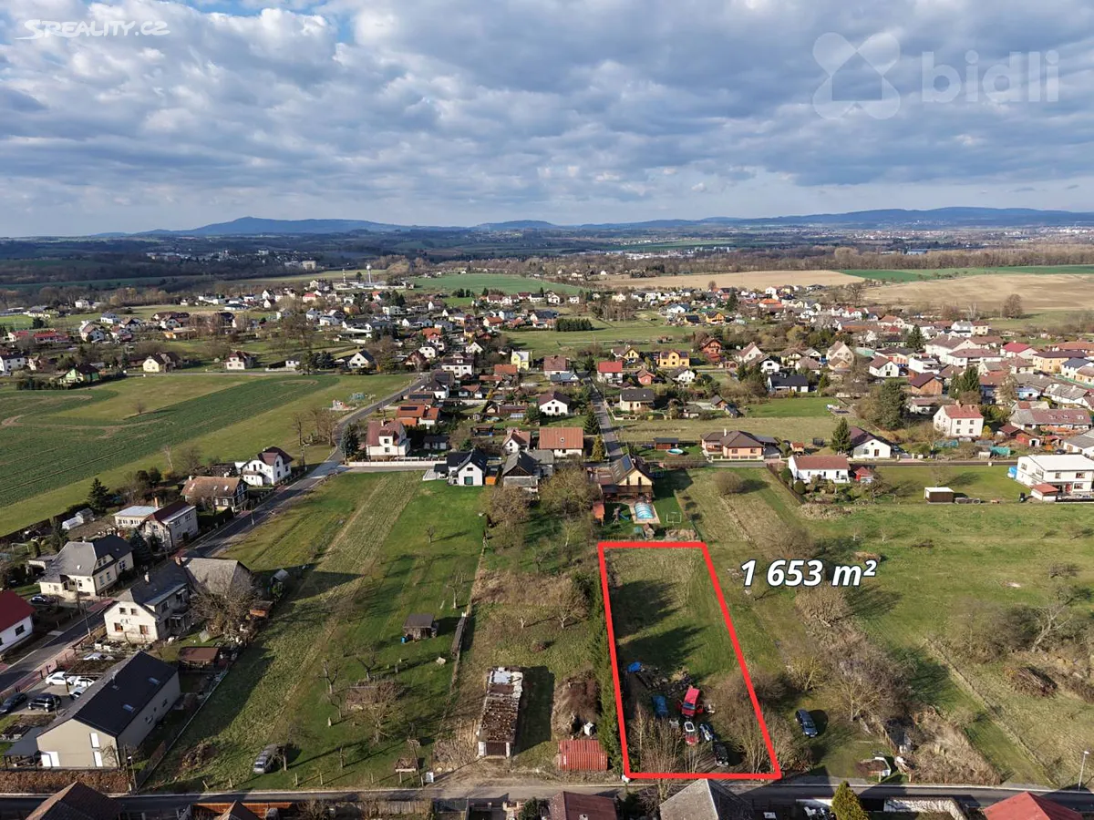 Prodej stavebního pozemku 1653 m², Žďár