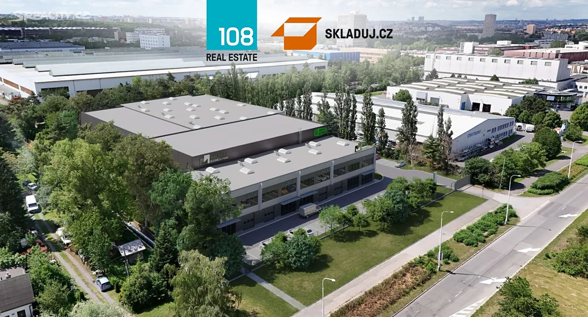 Pronájem skladového prostoru 1100 m² – pohled 2