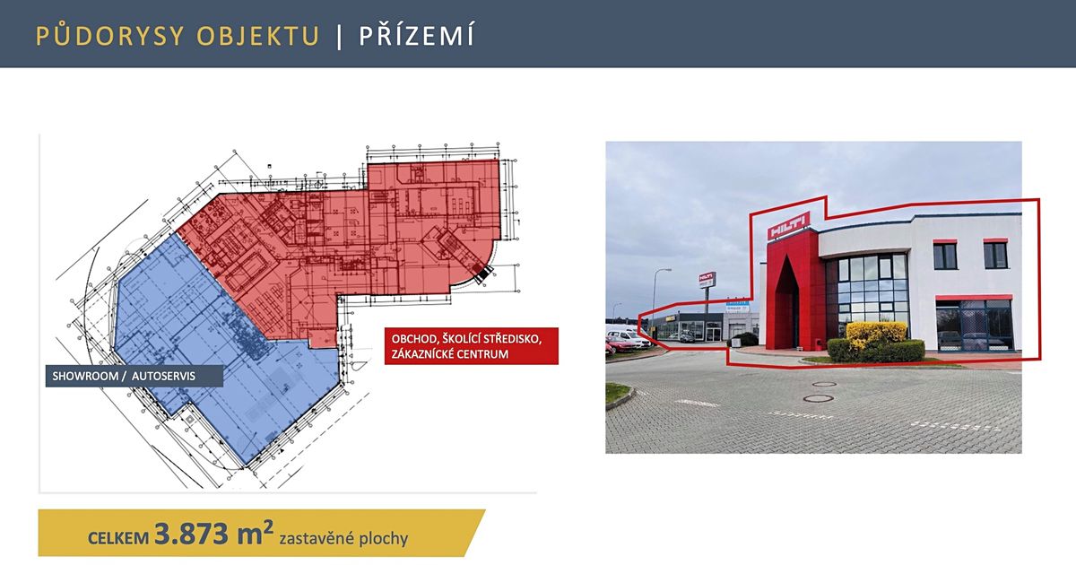 Pronájem skladového prostoru 1290 m² – fotografie 4