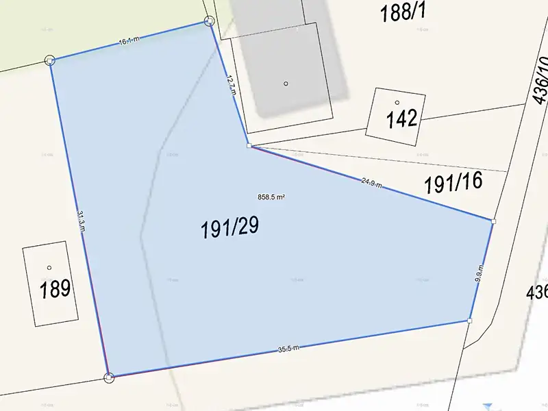 Prodej stavebního pozemku 860 m², Česká Skalice – náhled fotky 3
