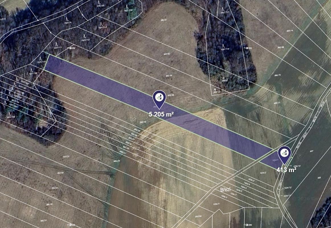 Prodej pole 5618 m²