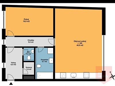 Квартира 2+kk на продаж, 79 м² (3 з 14)