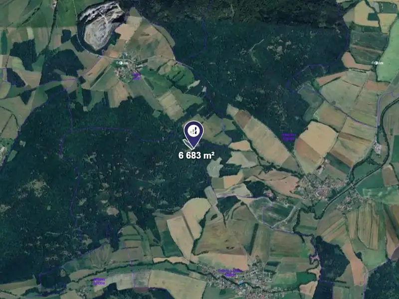 Prodej louky 6683 m², Ježovy – náhled fotky 2