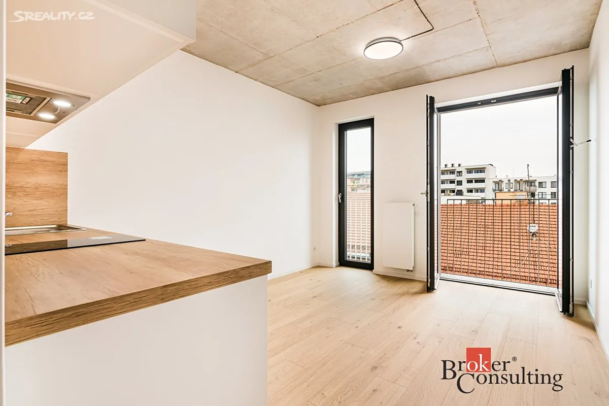Pronájem bytu 1+kk 26 m² – pohled 2
