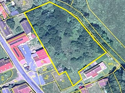 Prodej stavebního pozemku 2721 m²