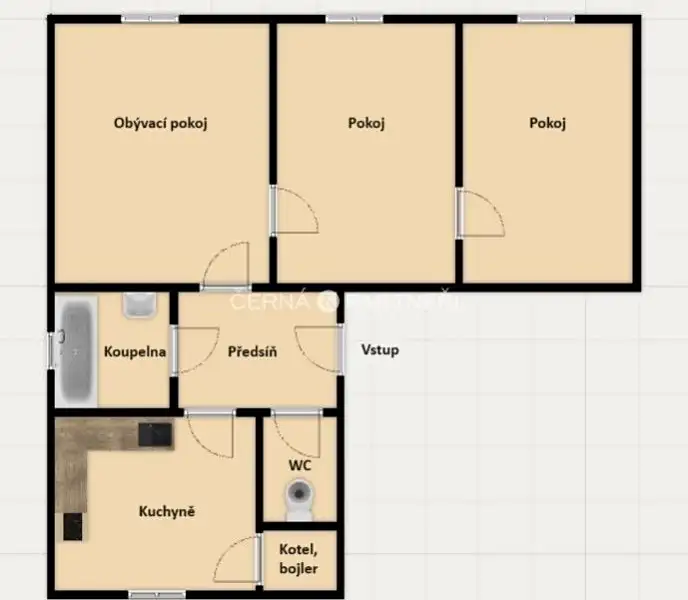 Prodej bytu 3+1 67 m², Libavské Údolí – náhled fotky 3