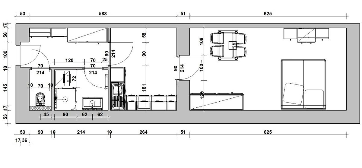 Prodej bytu 1+1 41 m² – fotografie 4