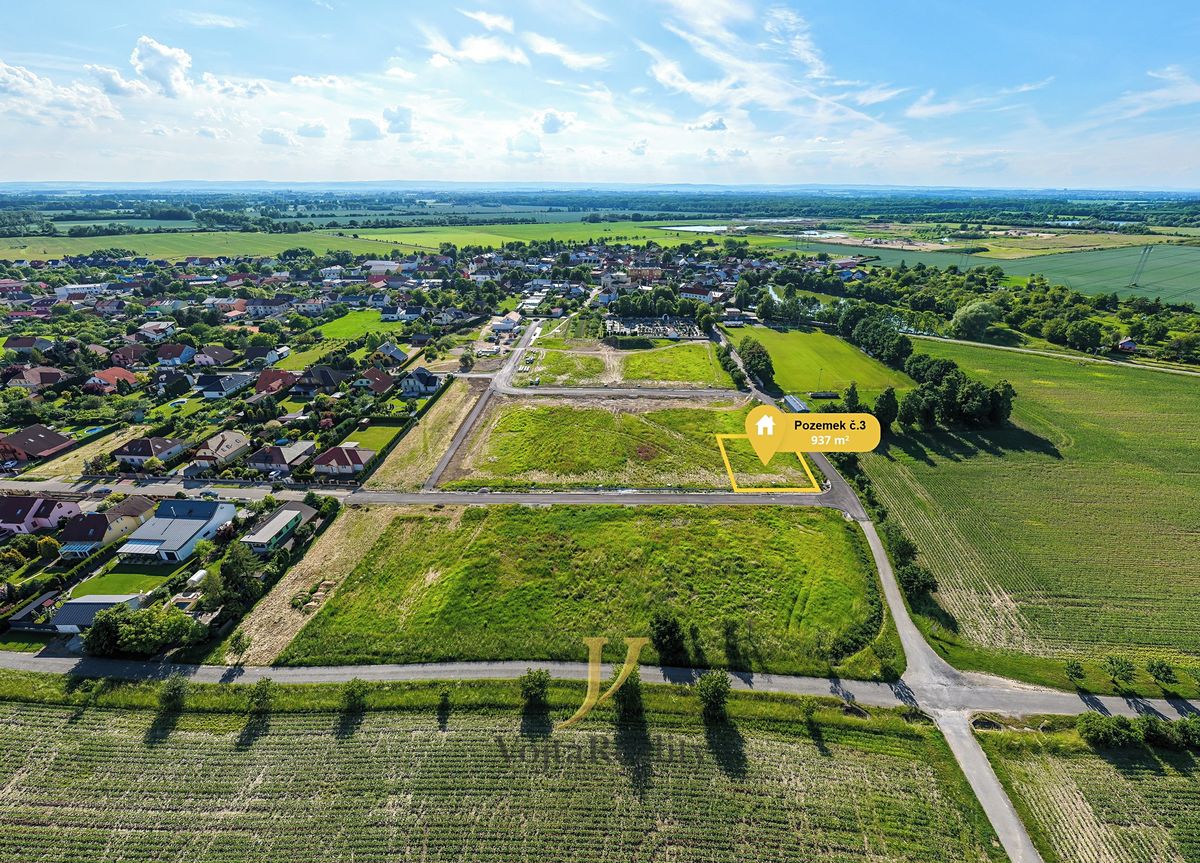 Prodej stavebního pozemku 937 m²
