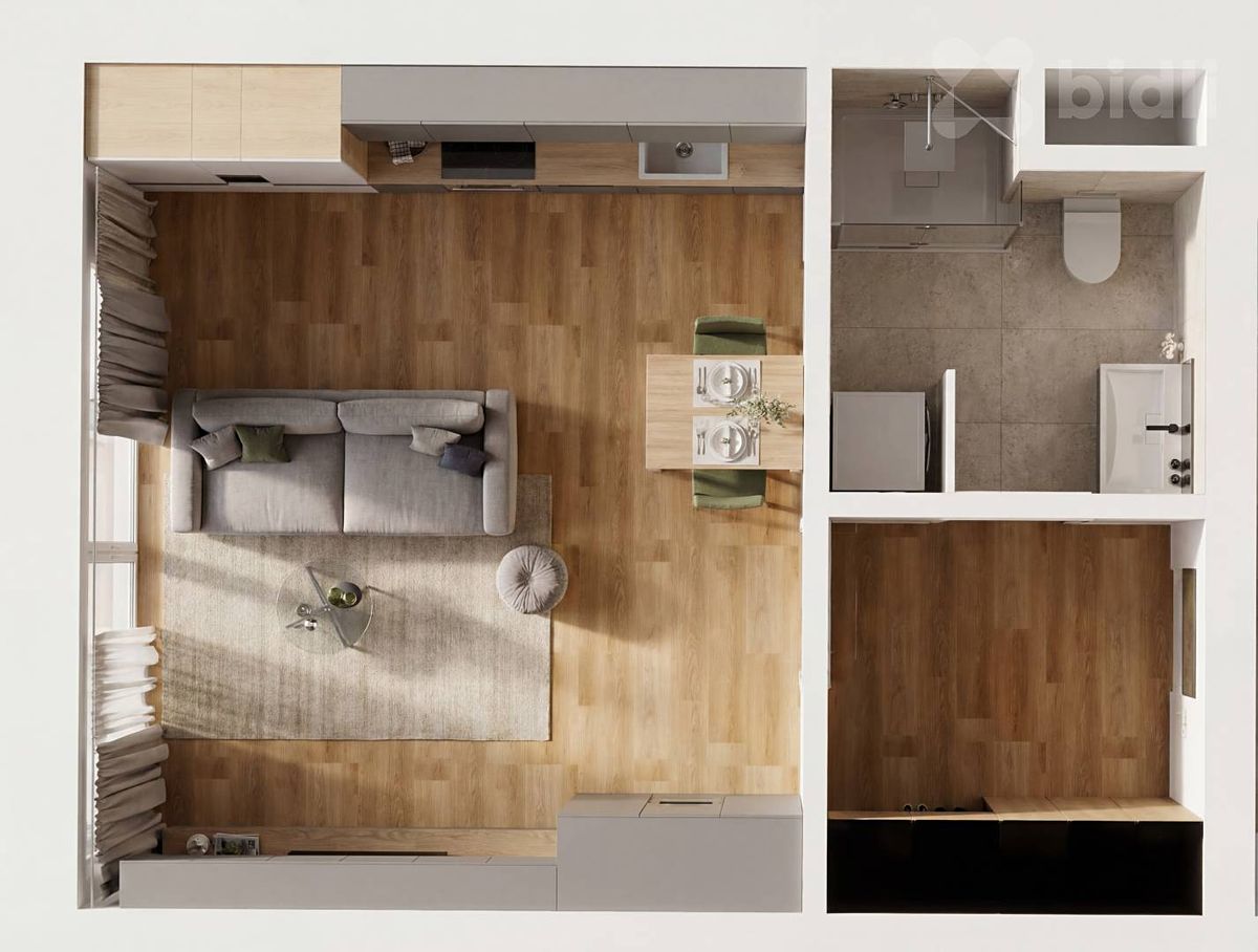 Prodej bytu 1+kk 29 m² – fotografie 4