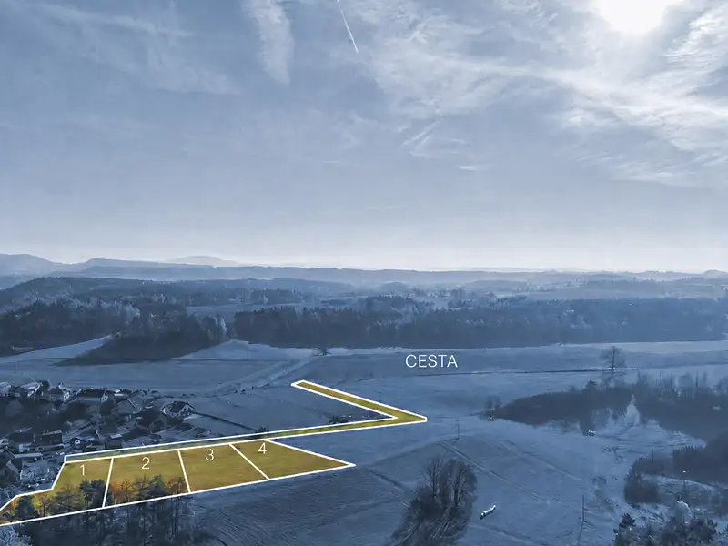 Prodej stavebního pozemku 2200 m², Bílá – náhled fotky 3