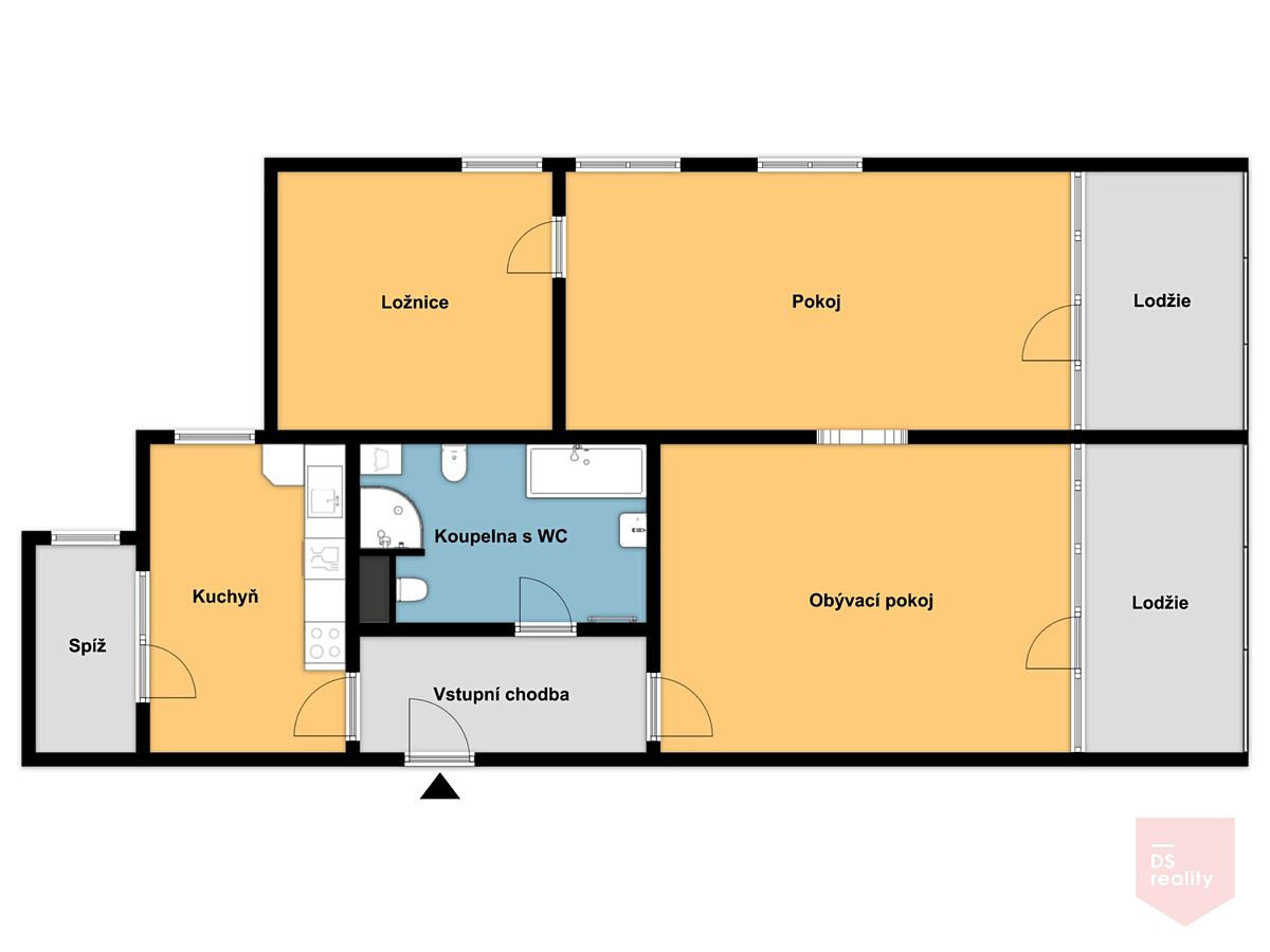 Prodej bytu 3+1 120 m² – fotografie 3
