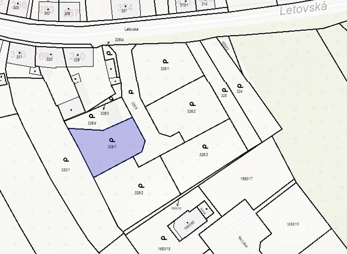 Prodej stavebního pozemku 625 m²